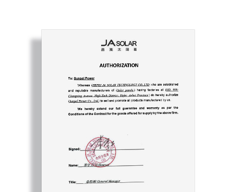 JA Certificate
