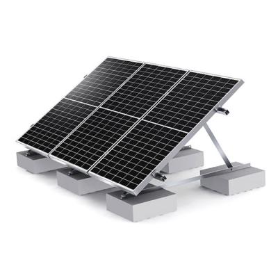 Flat Roof Solar Panel Mounting Structure