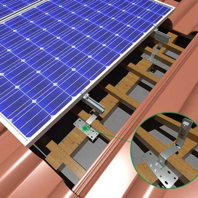 Tile Tak Solar Panel Monteringsstruktur System