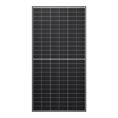610W~640W svart ramme Monofacial solcellepanelutstyr