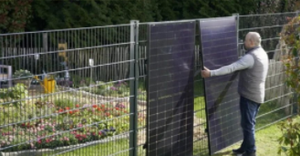 Tyskland: Plug-in solcelleanlegg på hagegjerder