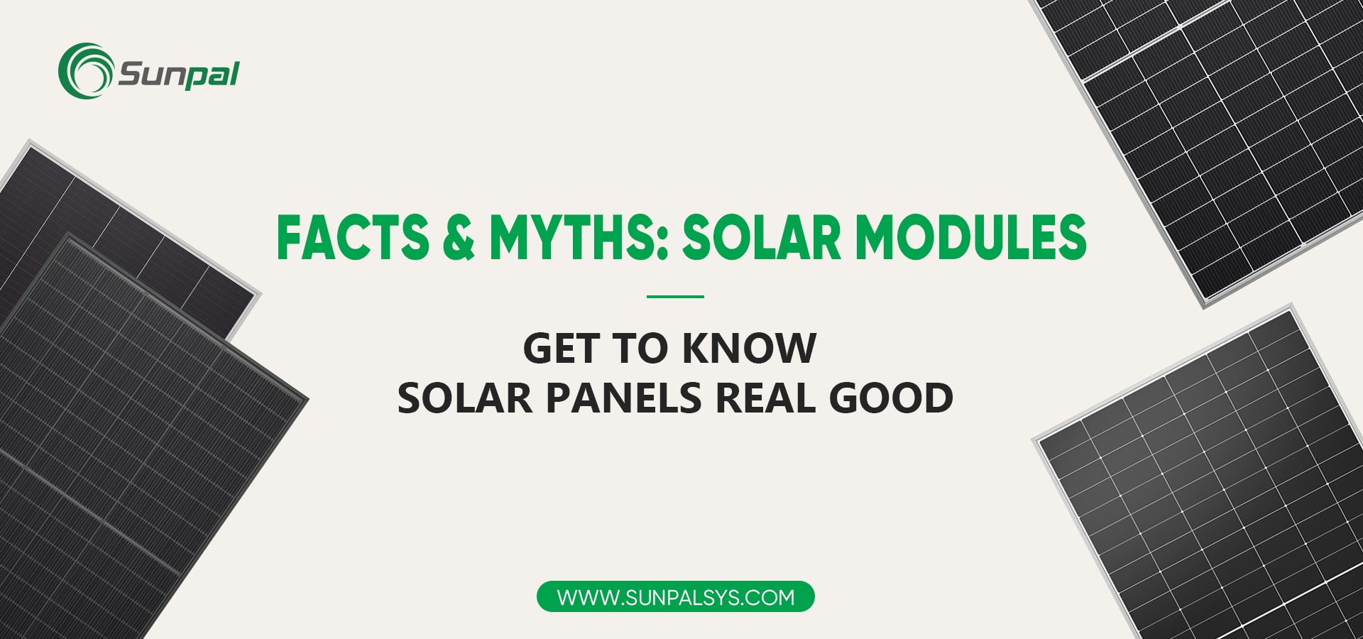 Sun Power Truth Bomb: Misoppfatninger om solcellepaneler
        